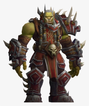 Hearthstone Heroes, Blizzard Hearthstone, Warcraft - Varok Saurfang New Model