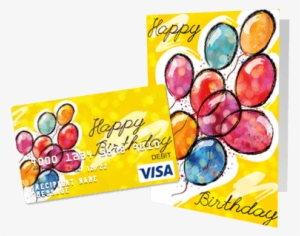 Birthday Gift - Happy Birthday Credit Card