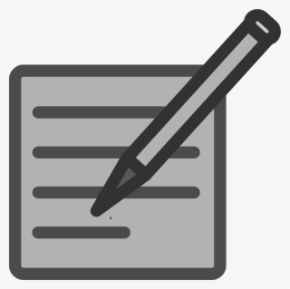 Write, Author, Pencil, Pen, Draft, Paper, Note - Edit Clip Art
