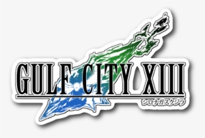 Gulf City Xiii Final Fantasy Vii Logo Sticker - Gulf City