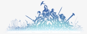 A Moment Of Remeberance - Yoshitaka Amano Final Fantasy Logo