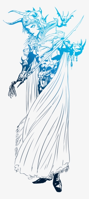 Final Fantasy I Logo By Eldi13 - Final Fantasy Warrior Of Light Amano