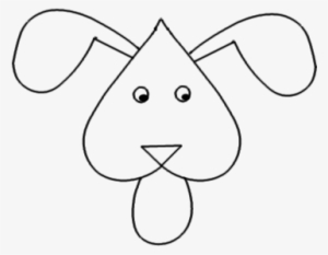 How To Draw A Dog Face - Drawing