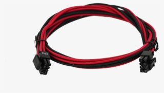 450-1300 G2/g3/gp/gm/p2/pq/t2 Red/black Power Supply - Red Black Cable Png