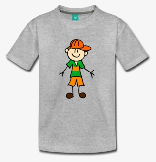 Kids' Premium Soft T-shirt - 3d Logo On T Shirt