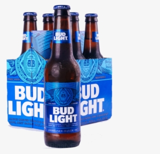 Domestic Beer Close - Bud Light Bottle