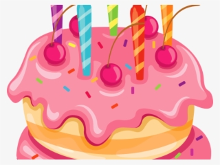 Birthday Cake Clipart Spring - Happy Birthday Present Png
