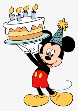 Mickey Mouse Birthday Cake - Mickey Mouse Birthday Coloring Pages
