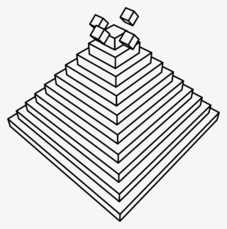 Cube Point Three-dimensional Space Pyramid Computer - Temppeliaukion Church