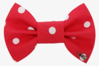 Polka Dot Bow Ties - Coquelicot