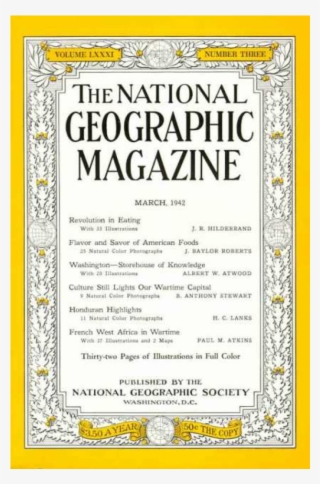 Купете National Geographic Magazine 1944-03 - 1930 National Geographic Magazine April