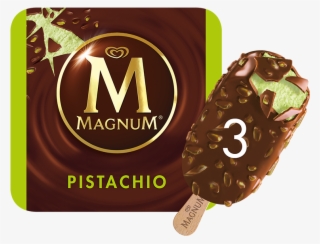 Cool Gallery Of Pistachio Png Transparent Images - Magnum Ice Cream Almond