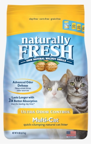 It Also Doesn't Stick To Your Cat's Paws, So Litter - Naturally Fresh Cat Litter