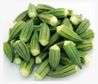 Meduim Size Cleaned Okra - البامية الخضراء