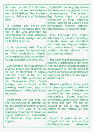 Diwali Guy Fawkes And Halloween P2 - Document