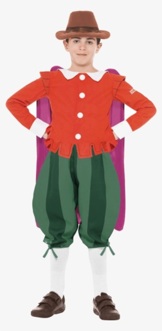 Child Horrible Histories Guy Fawkes Costume - Wacky Golf Outfit
