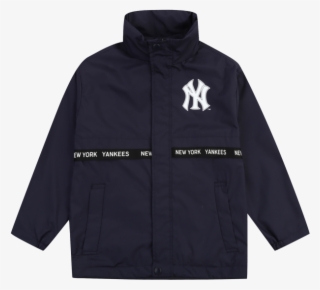 New York Yankees Stamp Tape Jacket - Magenta North Black Fleece