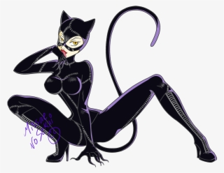 Graphic Library Stock Catwoman Color By Missae No Sekai - Catwoman Cartoon