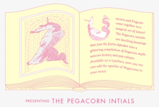 Pegacorn Initials - Paper