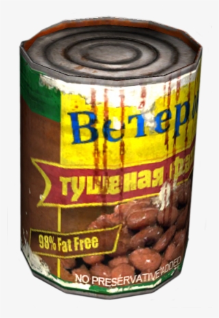 Canned Baked Beans Old - Can Of Food Transparent