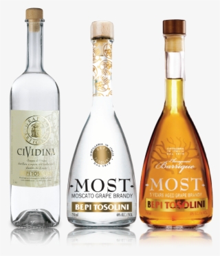 Most-bottles - Bepi Tosolini Grappa Most