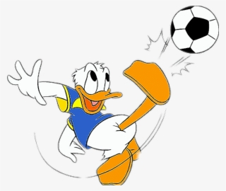 Disney Sticker - Donald Duck Playing