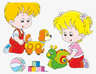 Toy Clipart Kid Toy - Clipart Children Playing