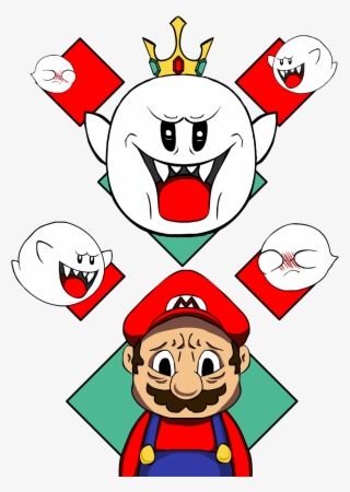 There's What I Ended Up With As Far As The Mario And - Cartoon