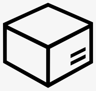 Image Black And White Download Cargo Box Svg Png Icon - Product Icon