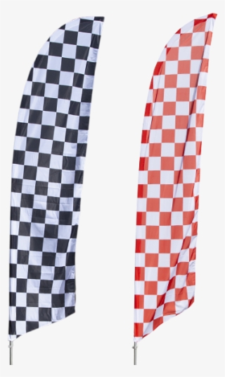 Red And White Checked Flag Is Great For Races And Similar - Koinobori