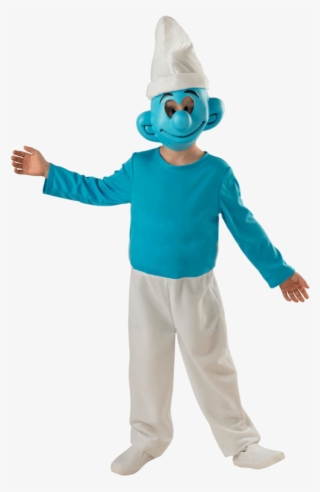 Child Deluxe Smurf Costume - Costume