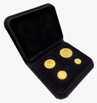 Pre-owned 1987 Australian Nugget 4 Gold Coin Set - Wallet