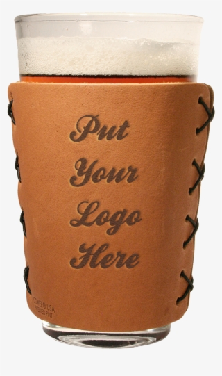 Customize Leather Pint Sleeve - Coffee Cup Leather Sleeves