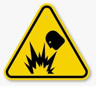 Iso Explosion Hazard Symbol Warning Sign - Explosive Hazard Symbol