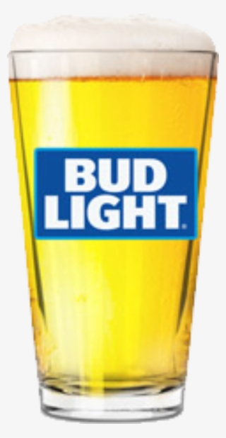 Bud Light 16 Oz Pint Glass - Bud Light Glass Transparent