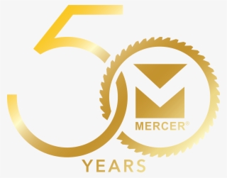 Mercer 50th Logo - Golden 50th Png