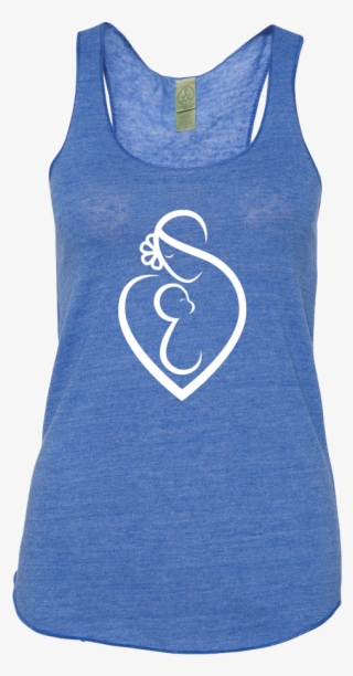 hscadv mother and child racerback ladies tank - active tank