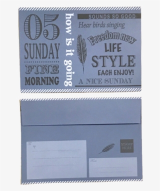 Paper Vintage Envelope 12p