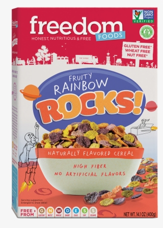 Free Library Cereal Transparent Rainbow - Cereal Freedom