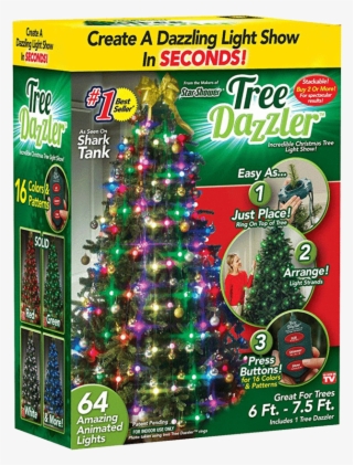 Tree Dazzler Led Christmas Lights - Star Shower Christmas Tree Lights