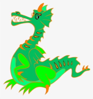Asian Pacific Heritage Kid's Craft - Green Dragon