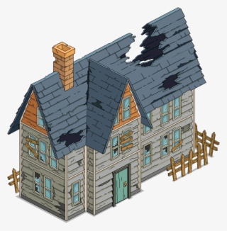 Tapped Out Spooky House - Simpson Maison Batiments