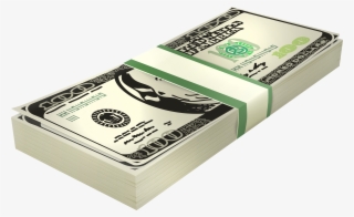 Stack Of 100 Us Dollar Banknotes Png Clipart - Box