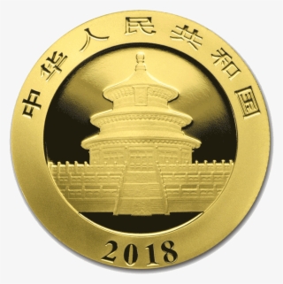 2018 China Panda Gold Coin 15g Back - Chinese Gold & Silver Coins