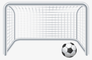 Free Png Download Soccer Ball And Goal Gate Png Images - Transparent Background Soccer Goal Clipart