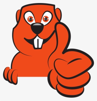 Mascot,syseľ,thumbs Up,orange,vector,free Vector Graphics,free - Red Mole Cartoon