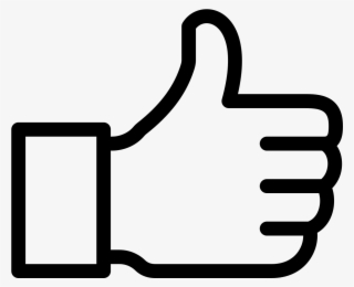 Thumbs Up Key On Keyboard Vector Free Download - Like Icon Png Transparent