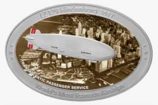 World´s Most Famous Airships Lz 129 Hindenburg - Hindenburg Colored