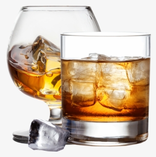 Fine Scotch - Brandy Glass With Ice