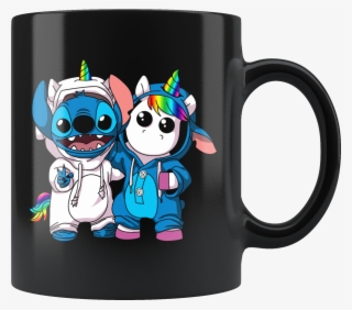 Stitch Disney & Unicorn Mug - Stitch And Unicorn